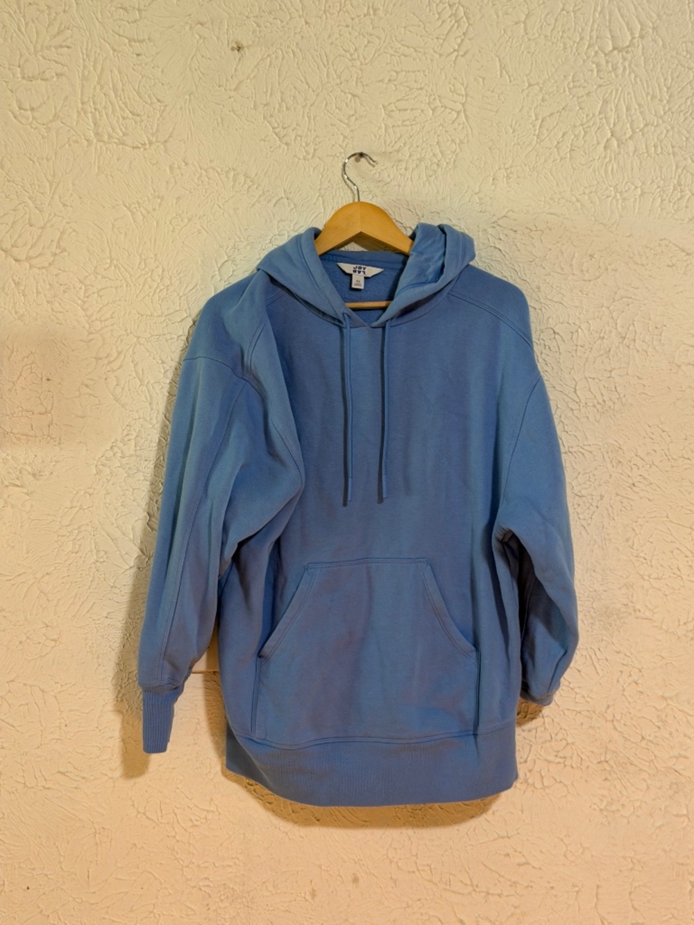 JoyLab Women's Oversized Hoodie Blue Size XS Pullover Sweatshirt Athleisure